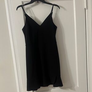 Express Black Spaghetti Strap Dress